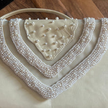 Load image into Gallery viewer, 10-17-24 cream beaded crossbody JR
