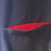 Load image into Gallery viewer, 10-24-22 sz 12 blue red detail blazer
